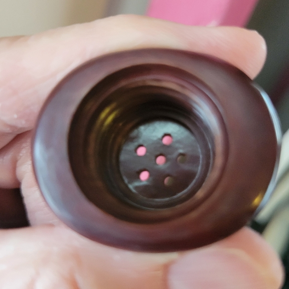 Moon Mullins Vintage Salt-Pepper Shaker ~ Bowler Hat - Bakelite? ~ With Flaw* - Picture 12 of 16